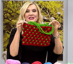 Çilekli Çanta Yapımı