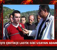İşte lastik adam!