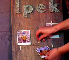 İp Sanatıyla Fotoğraf Panosu Yapımı