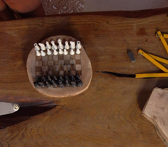 Ahşap Satranç Tahtası