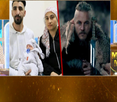 Viking dizisine hayran olan baba çocuğuna Ragnar ismini verdi!