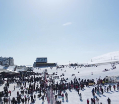 Bembeyaz karlar içinde muhteşem görüntülerle Erciyes...
