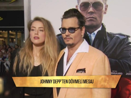 Johnny Depp'ten Dövmeli Mesaj