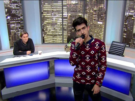 Çağatay Akman "Gece Gölgenin Rahatına Bak" Perfomansı