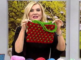 Çilekli Çanta Yapımı