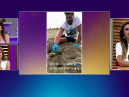 Kıvanç Tatlıtuğ’dan deniz kaplumbağalarına yardım!