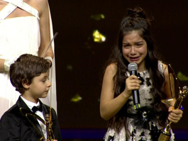 Yıldızı parlayan minikler gözyaşlarına boğuldu! 