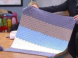 Örgü Bebek Battaniyesi Yapımı 