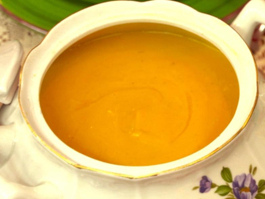 Zencefilli Bal Kabağı Çorbası