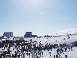 Bembeyaz karlar içinde muhteşem görüntülerle Erciyes...