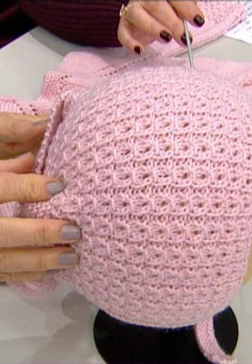 Pembiş Bebek Hırkası ve Şapkası