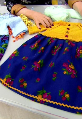 Çocuk Elbisesi Yapımı