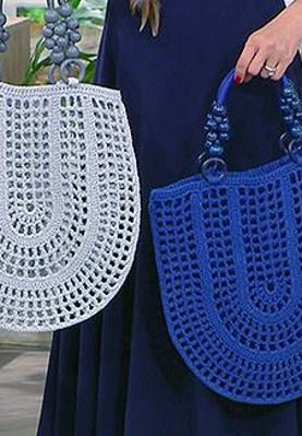 Örgü Yazlık Çanta