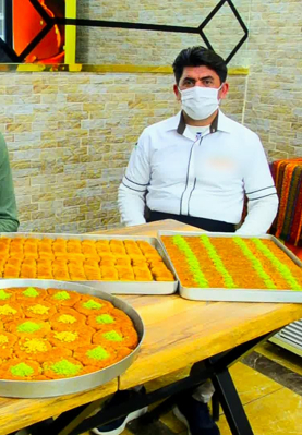 Damak Çatlatan Diyarbakır Kadayıfı