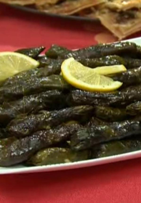 Ekşili Bulgurlu Yaprak Sarma