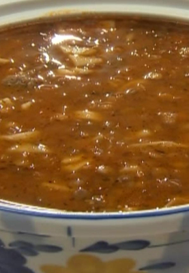 Yeşil Mercimekli Köfteli Çorba