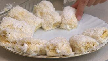 Hindistan Cevizli Mini Pasta