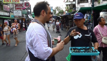 Burak'ınTayland'da yiyip de gösteremediği...