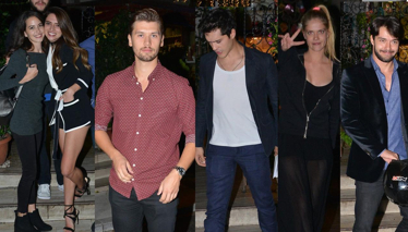 Bodrum Masalı oyuncuları kutlama yemeğinde!