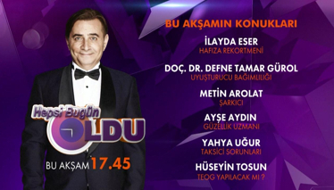 HEPSİ BUGÜN OLDU 21 EKİM TANITIM