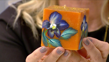 Dekoratif Mum Süsleme