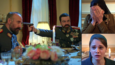 Yemekte silahlar çekiliyor!