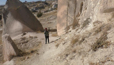 "Kapadokya'da turistlik böyle bişey."
