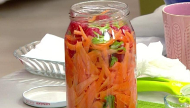 Fermente Kış Salatası Yapımı