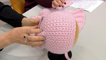 Derya Baykal'la Gülümse Pembiş Bebek Hırkası ve Şapkası