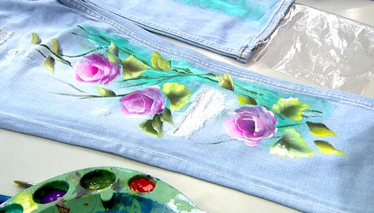 Kot Pantolon Boyama Uygulaması