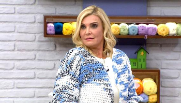 Şifon Kumaştan Örgü Ceket Yapımı