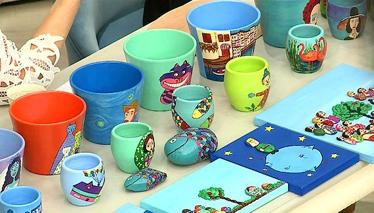 Derya Baykal'la Gülümse Saksı Boyama Uygulaması