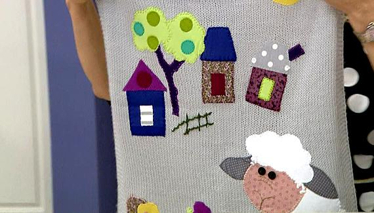 Kumaş Aplikeli Battaniye Yapımı