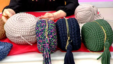 Derya Baykal'la Gülümse Makaron Çanta Yapımı