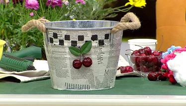 Galvaniz Çiçeklik Yapımı