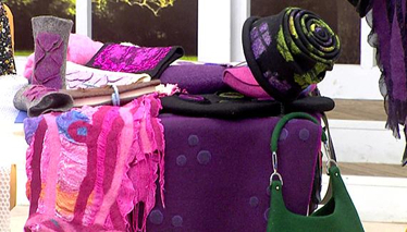 Keçeden Şal Yapımı