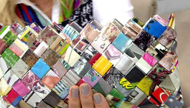 Kâğıt Örme Tekniğinden Çanta Yapımı