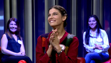 Butonun hakkını veren yarışmacı!