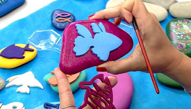 Taş Boyama Uygulaması