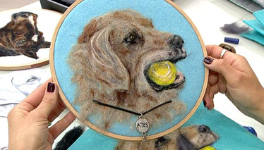 Kasnağa Keçe Yapımı