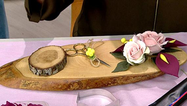 Nişan Tepsisi İçin Mimoza Yapımı