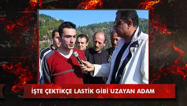 İşte lastik adam!