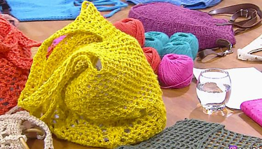 Örgü El Çanta Yapımı