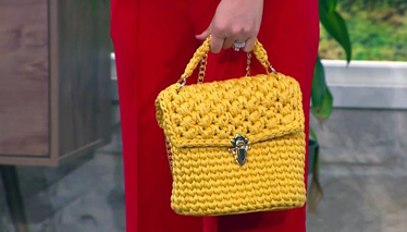 Ezgi Sertel'le Kadınlar Bilir İnce Fıstık Clutch Model Çanta Yapımı