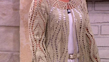 Örgü Plaj Elbisesi