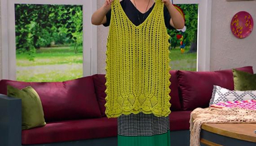 Ezgi Sertel'le Kadınlar Bilir Örgü Plaj Elbisesi Yapımı