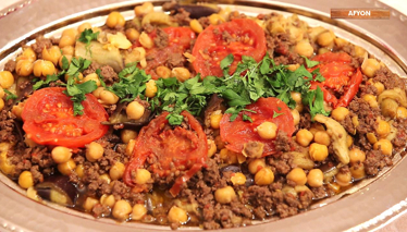 Nohutlu Patlıcan Musakka Tarifi