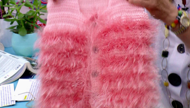 Kürk Görünümlü Kız Çocuğu Yeleği