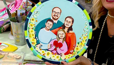 Rengârenk Ahşap Supla