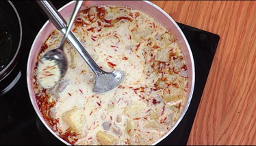 Antep Usulü Yoğurtlu Patates